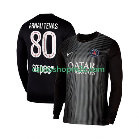 Paris Saint Germain Arnau Tenas 80 Portiere Maglia Prima 2025/2026 Manica Lunga